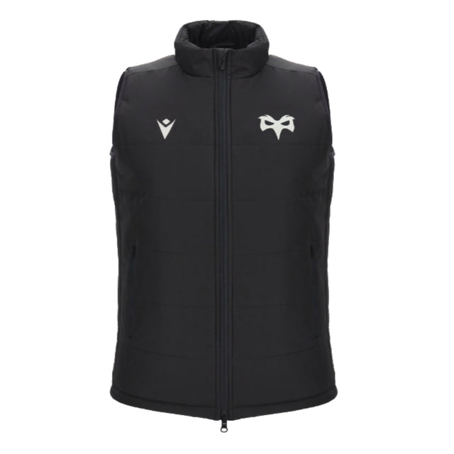 2023-2024 Ospreys Rugby Padded Gilet (Black)_1