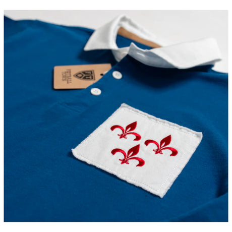 France Fleur de Lis Retro Rugby Jersey_1