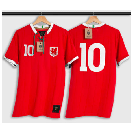 Wales Retro Shirt with Laces The Dragon_1