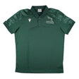 2023-2024 Newcastle Falcons Travel Player Poly Polo Shirt (Green)_1