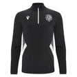 2023-2024 Barbarians Training Player Half Zip Top (Black-White)_1
