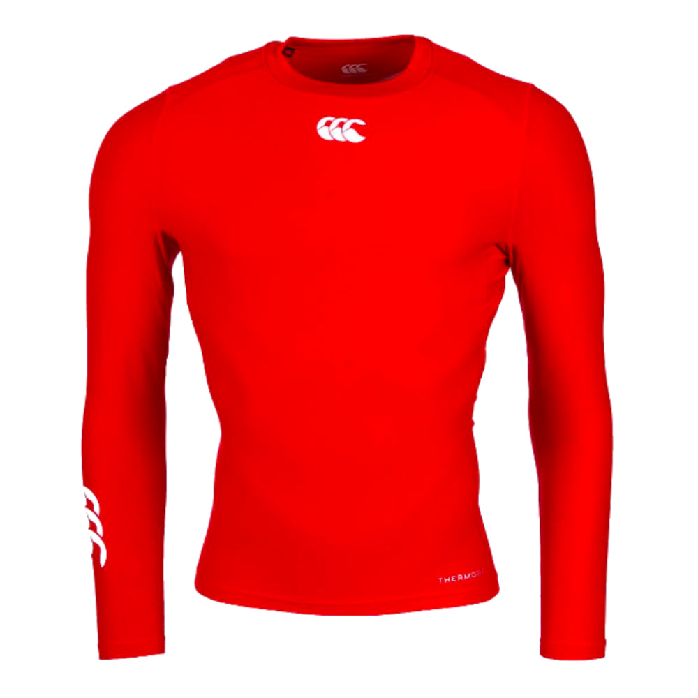 Canterbury Mens Thermoreg Baselayer Cold Top (Red)_1