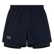 Canterbury Mens Vapordri 2 in 1 Shorts (Black-Grey)_1