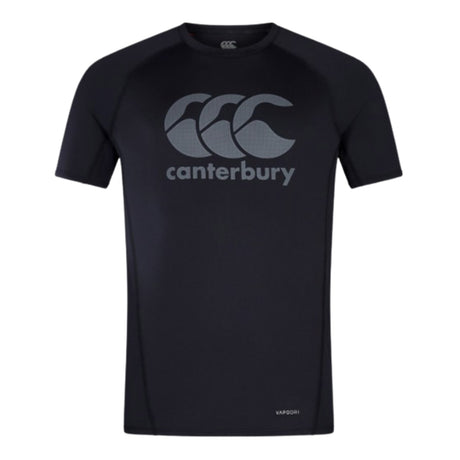 Canterbury Mens Large Logo Superlight Tee (Black)_1