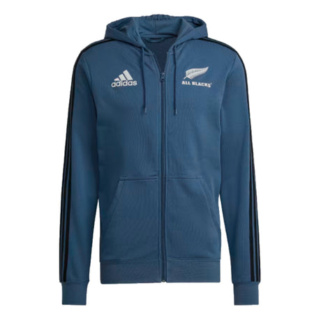 2023-2024 New Zealand All Blacks Full Zip Hoodie (Navy)_1