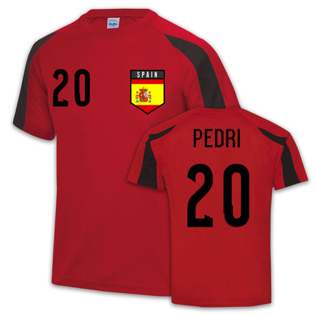 Spain Sports Jersey Training (Pedri 20)_0