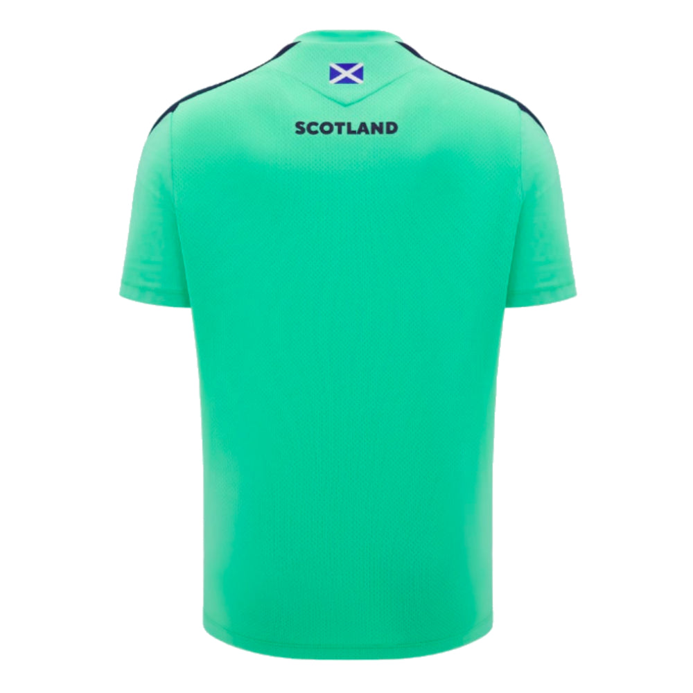 2024-2025 Scotland Rugby Poly Training Shirt (Green)_1
