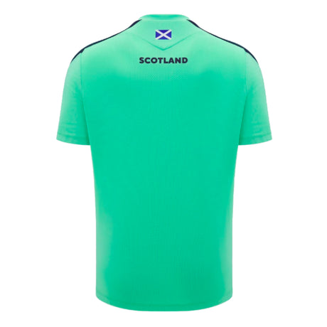 2024-2025 Scotland Rugby Poly Training Shirt (Green)_1