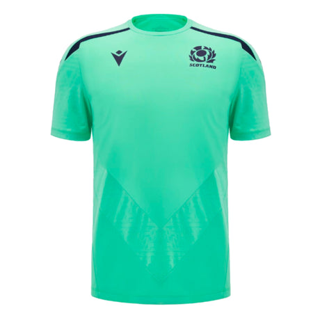 2024-2025 Scotland Rugby Poly Training Shirt (Green)_1