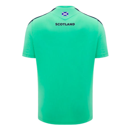 2024-2025 Scotland Rugby Poly Training Shirt (Green) - Kids (Your Name)_2