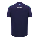 2024-2025 Scotland Rugby Training Poly Shirt (Navy) - Kids (Your Name)_2