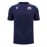 2024-2025 Scotland Rugby Training Poly Shirt (Navy) - Kids_1