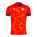 2024-2025 Scotland Rugby Training Jersey (Red) - Kids_2