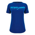 2024-2025 Scotland Rugby Leisure Cotton T-Shirt (Navy) - Womens_1