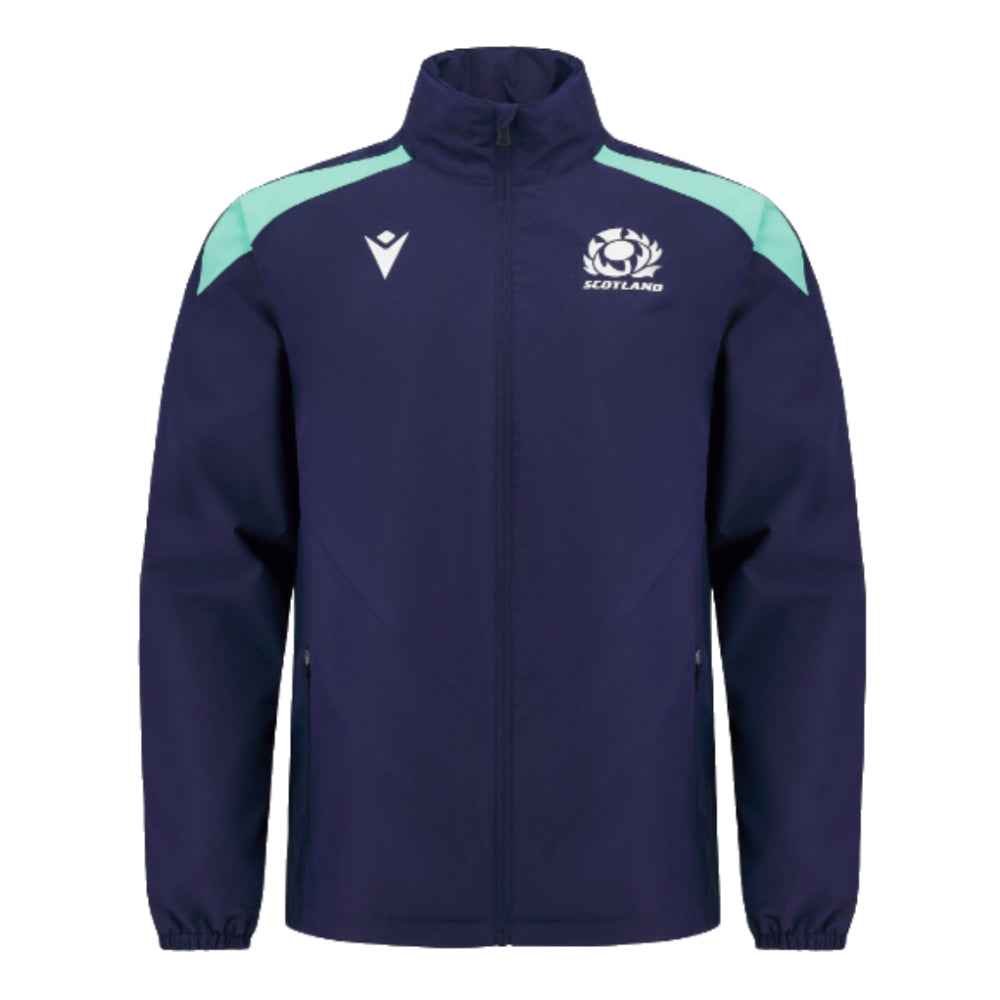 2024-2025 Scotland Rugby Waterproof Mesh Jacket (Navy)_3