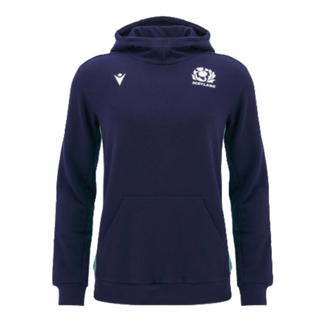 2024-2025 Scotland Rugby Travel Hooded Sweatshirt (Navy) - Kids_2