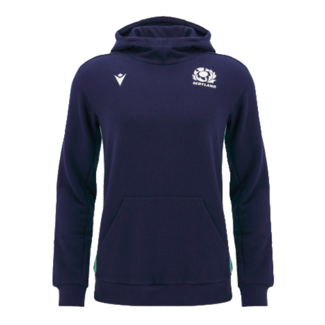 2024-2025 Scotland Rugby Travel Hooded Sweatshirt (Navy) - Kids_2