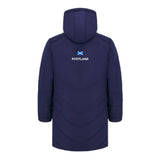 2024-2025 Scotland Rugby 3/4 Length Padded Jacket (Navy) - Kids_3