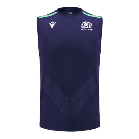 2024-2025 Scotland Rugby Training Vest (Navy) - Kids_1
