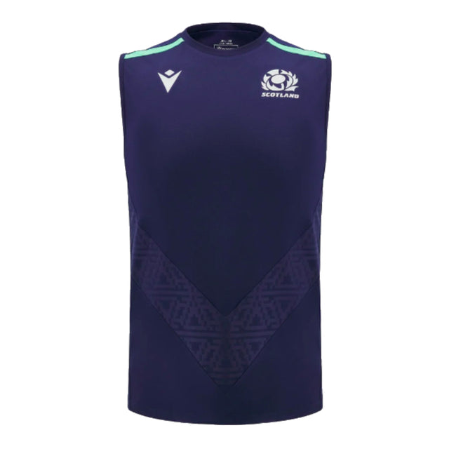 2024-2025 Scotland Rugby Training Vest (Navy) - Kids_1