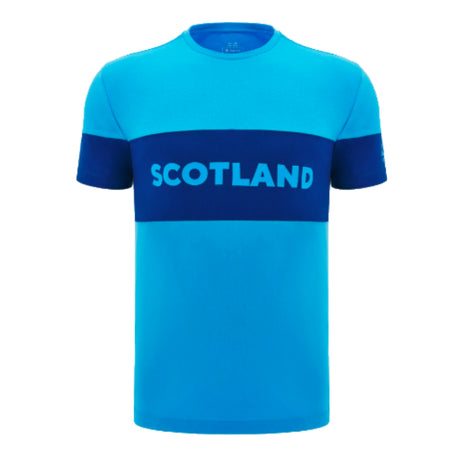 2024-2025 Scotland Rugby Leisure Cotton T-Shirt (Sky Blue) - Kids_3