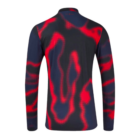 2024-2025 England Rugby Warm Up Midlayer (Black)_1