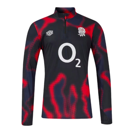 2024-2025 England Rugby Warm Up Midlayer (Black)_1
