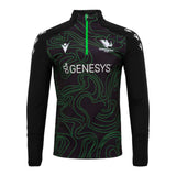 2024-2025 Connacht Rugby Warm Up Quarter Zip Top (Black)_2