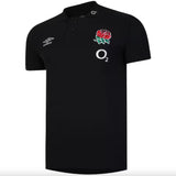 2024-2025 England Rugby CVC Polo Shirt (Black)_1