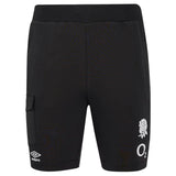 2024-2025 England Rugby Knit Shorts (Black)_1
