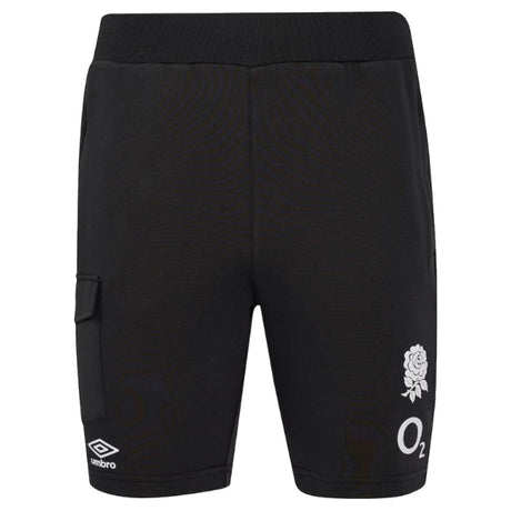 2024-2025 England Rugby Knit Shorts (Black)_1