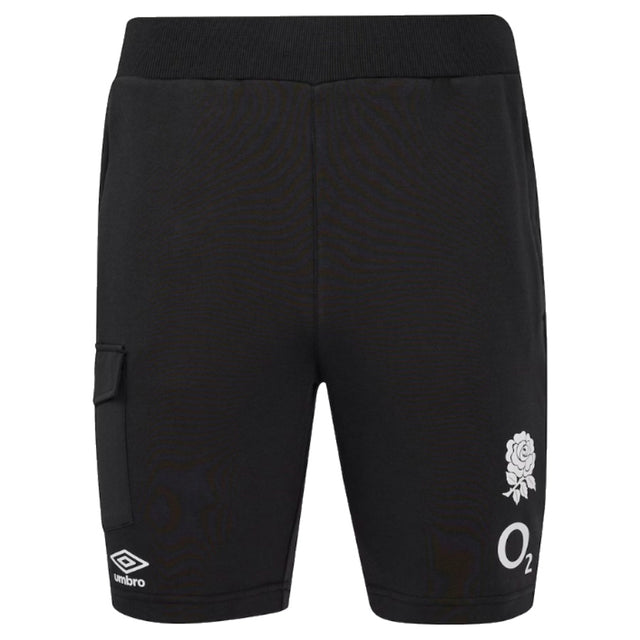 2024-2025 England Rugby Knit Shorts (Black)_1