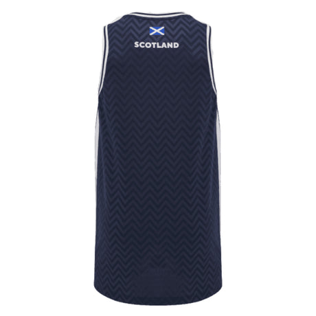 2024-2025 Scotland Rugby Basketball Singlet (Navy) - Kids_1