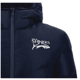 2024-2025 Sale Sharks Hooded Padded Jacket (Navy)_2