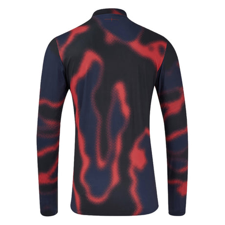 2024-2025 England Rugby Warm Up Mid Layer O2 (Black) - Kids_3