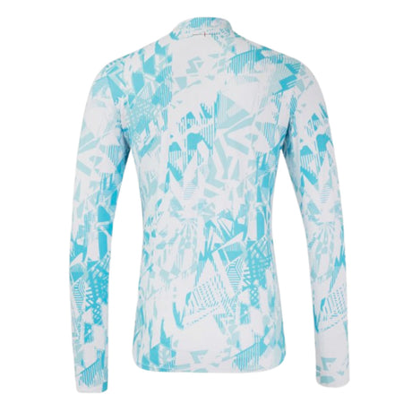2024-2025 England Rugby Warm Up Mid Layer (White) - Kids_3