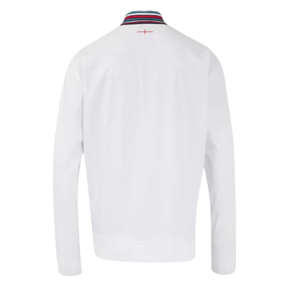 2024-2025 England Rugby Anthem Jacket O2 (White) - Womens_1
