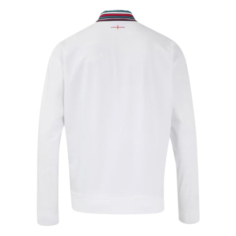 2024-2025 England Rugby Anthem Jacket O2 (White) - Kids_1