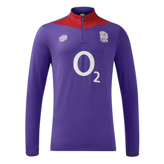 2024-2025 England Rugby Mid Layer Top O2 (Violet)_1