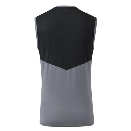 2024-2025 England Rugby Sleeveless Jersey O2 (Grey) (Sinckler 3)_2
