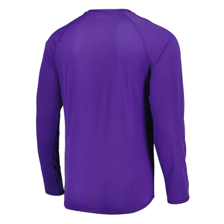 2024-2025 England Rugby Relaxed LS Training Jersey O2 (Violet) (Your Name)_2