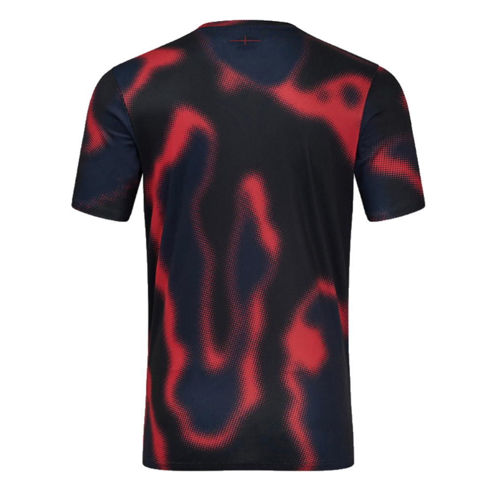 2024-2025 England Rugby Warm Up Jersey O2 (Black) - Kids_3
