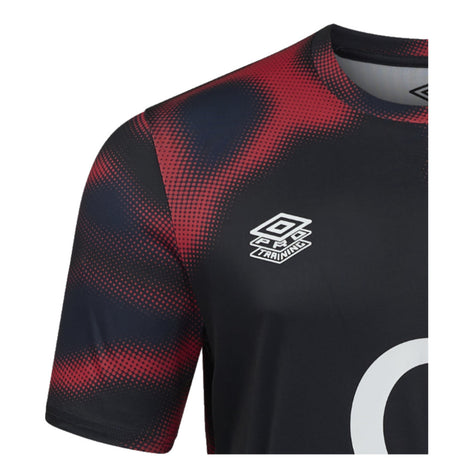 2024-2025 England Rugby Warm Up Jersey O2 (Black) - Kids_3