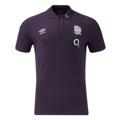 2024-2025 England Rugby CVC Polo Shirt (Nightshade)_3
