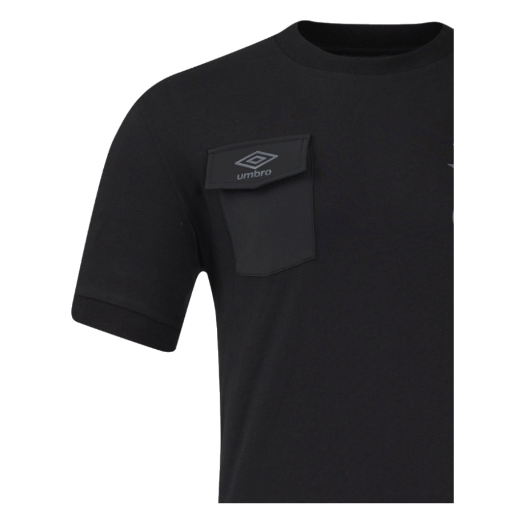 2024-2025 England Rugby Presentation Tee O2 (Black)_3