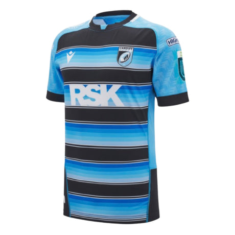 2024-2025 Cardiff Blues Rugby Home Slim Body Fit Shirt_1
