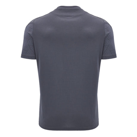2024-2025 Wales WRU Rugby Training Poly Shirt (Anthracite) - Kids (Halfpenny 15)_2