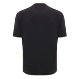 2024-2025 Wales Rugby Travel Cotton T-Shirt (Black) (Your Name)_2