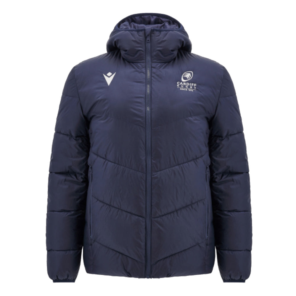 2024-2025 Cardiff Blues Rugby Padded Jacket (Navy)_2