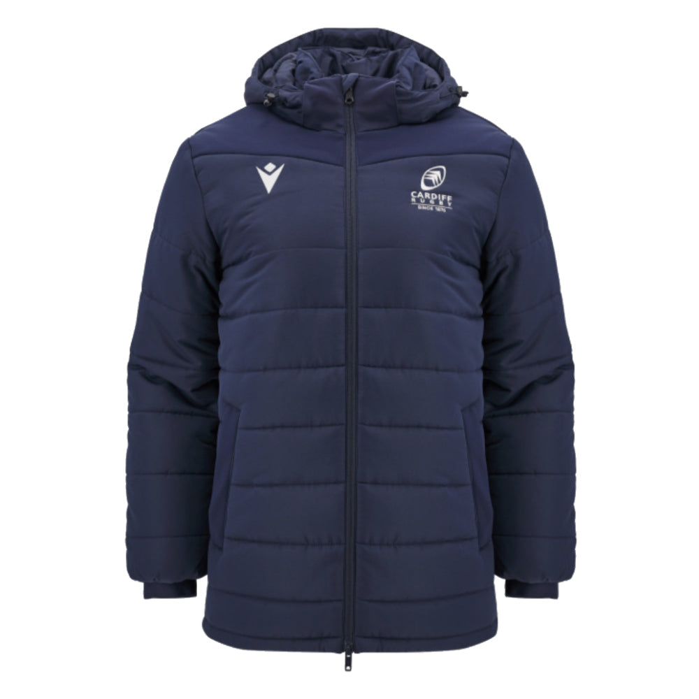 2024-2025 Cardiff Blues Rugby Travel Jacket (Navy)_2